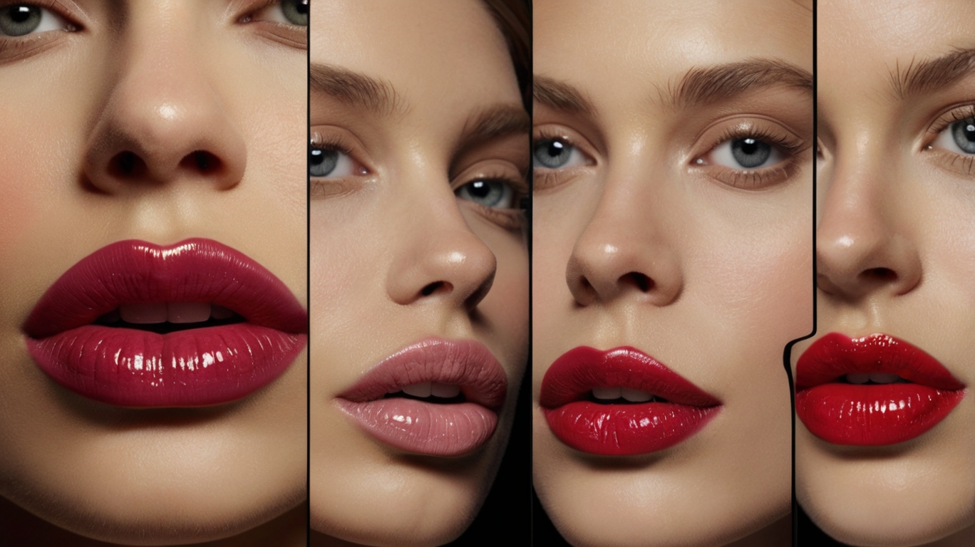 انواع مدل لب و تزریق لب