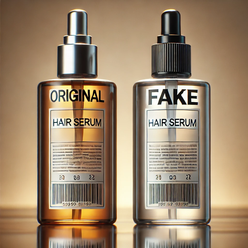 سرم مو اصل و تقلبی