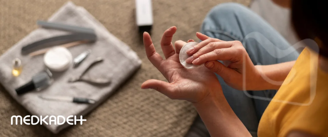 لاک پاک کن برای ناخن های اکریلیک و ژلی