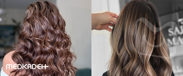 رنگ موی سال 2025 بدون دکلره