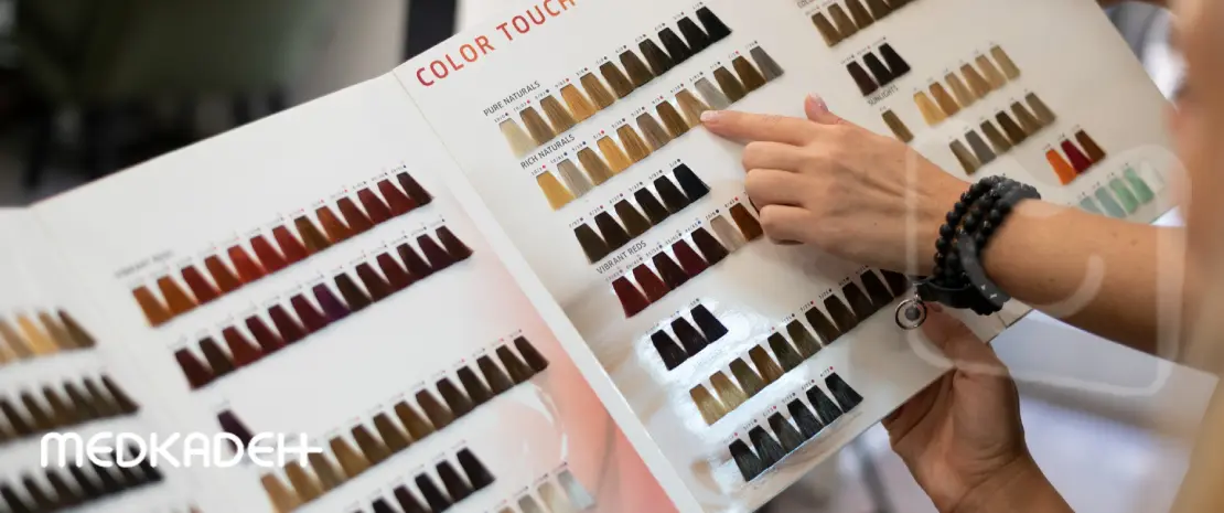 رنگ مو بدون دکلره