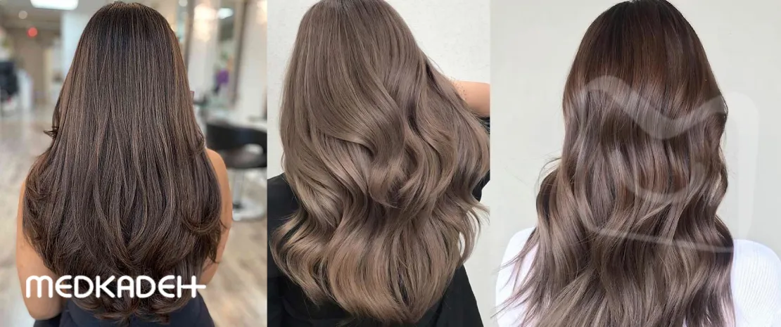 رنگ مو شکلاتی