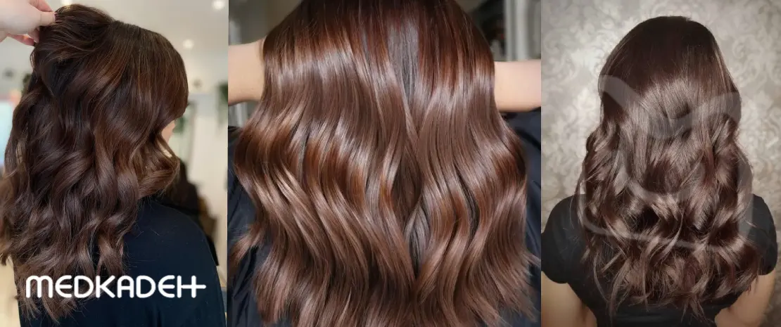 رنگ مو فندقی