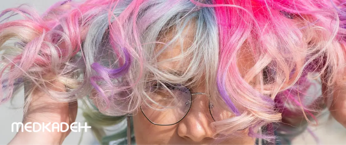 رنگ مو های فانتزی