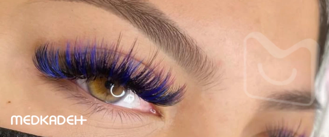 کاشن مژه رنگی