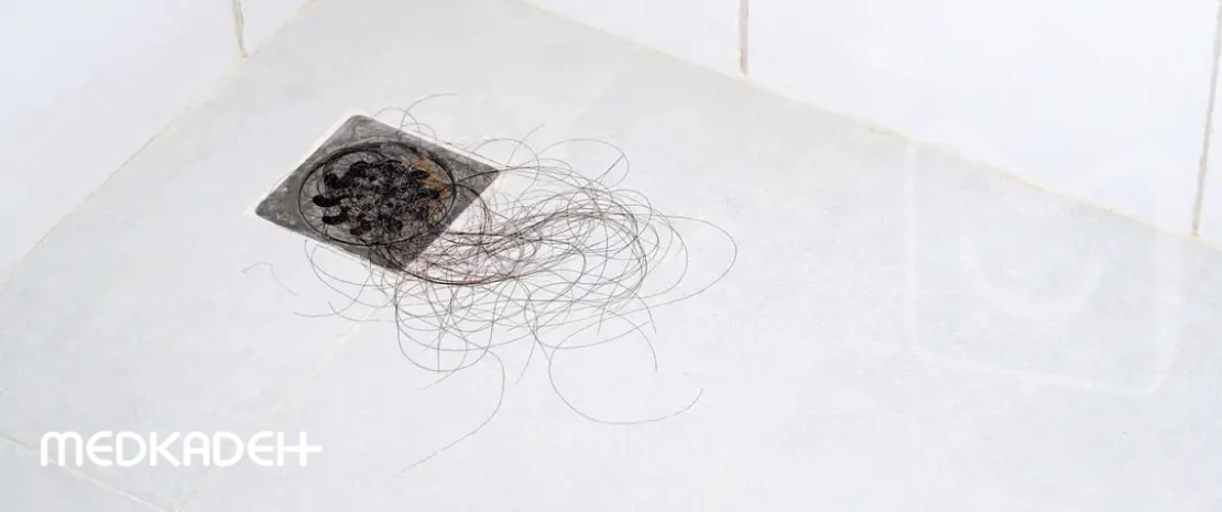 علت ریزش مو در حمام