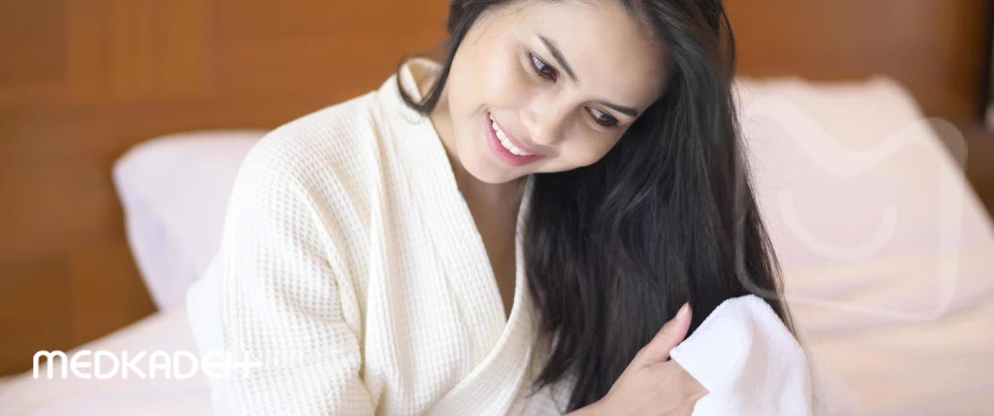 مراقبت از موها بعد از حمام