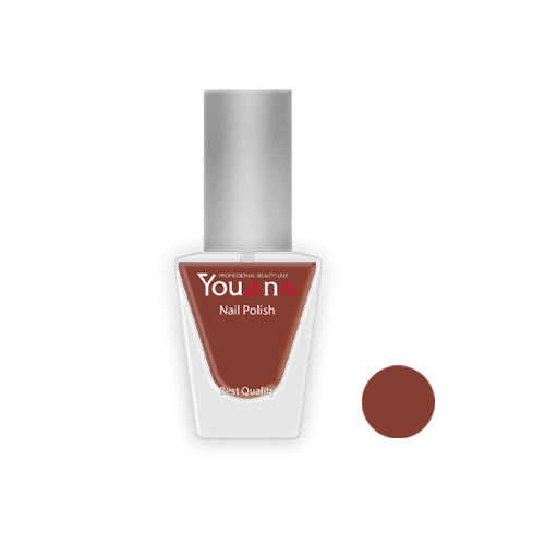 لاک ناخن قهوه ای یوانا