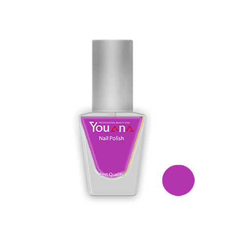 لاک ناخن بنفش یوانا