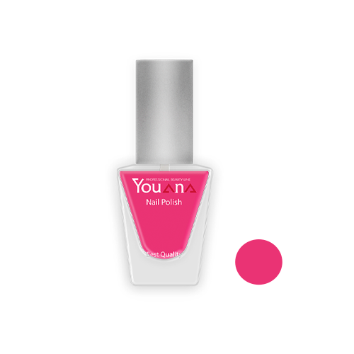 لاک ناخن صورتی یوانا