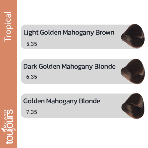 رنگ مو قهوه ای توژور
